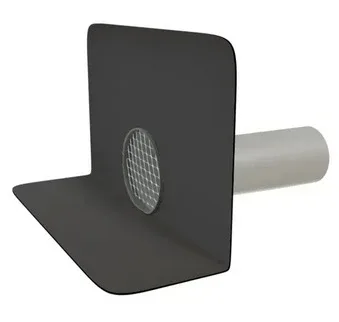 Sarok vízköpő öntapadós EPDM Covertape gallérral