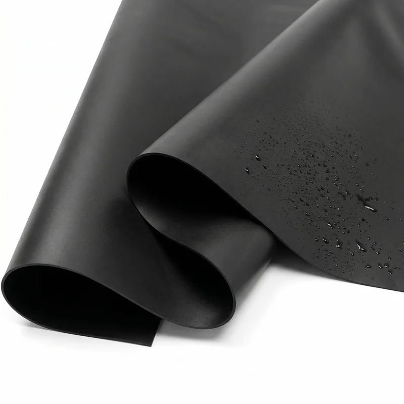 EPDM geomembrán Elastoseal SealEco tavakhoz és ipari vízszigeteléshez, extrém rugalmasság és ellenállás.