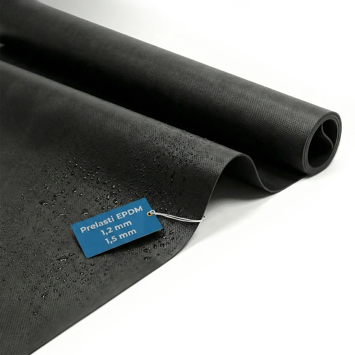 Prelasti S EPDM membrán 1.2mm és 1.5mm lapostetők és zöldtetők vízszigeteléséhez