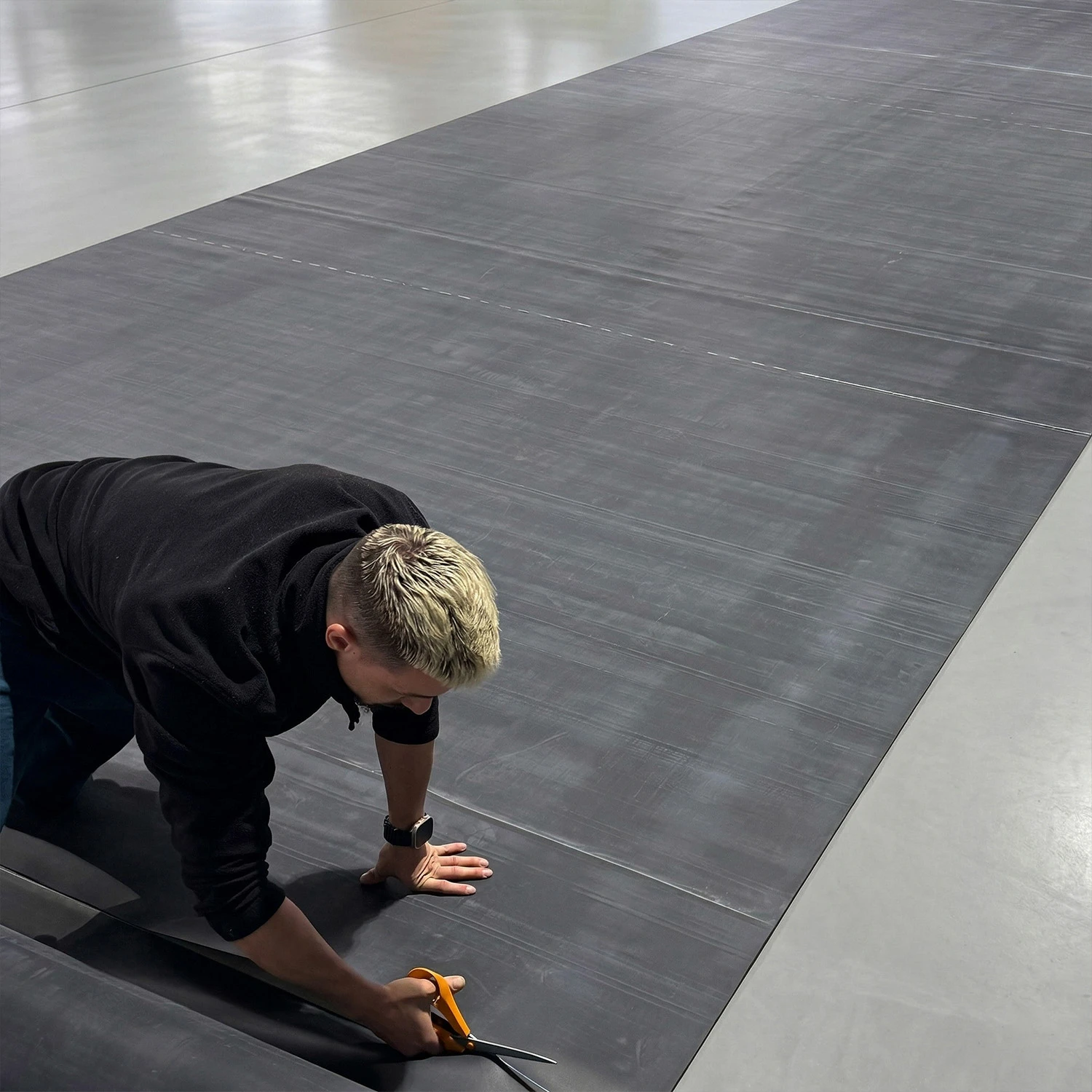 RubberBear EPDM tófólia, prémium gumi tavak vízszigeteléséhez, 100% Fish-Safe, UV-álló.